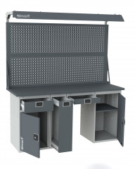 Верстак SMART 1760.1-1.P.Y.1.d2 (1864х1766х605мм)