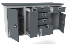 Верстак SMART 1760.1.P.4.1-1 (864х1766х605мм)