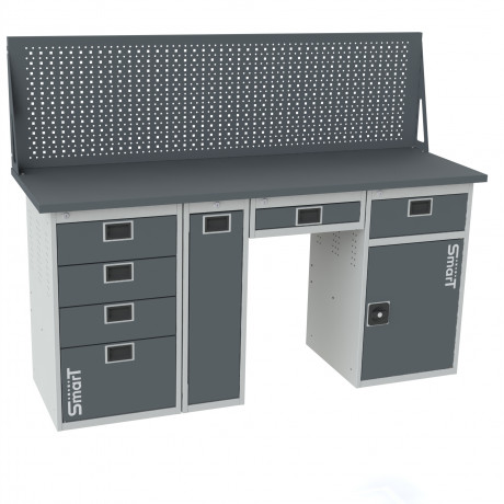 Верстак SMART 1760.4.P.Y.1-1.d (1364х1766х605мм)